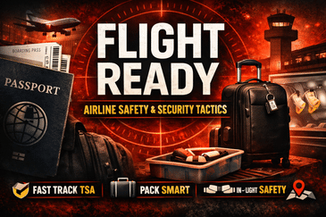 Flight Ready - Airline Safety & Security Tactics for Smarter Travel