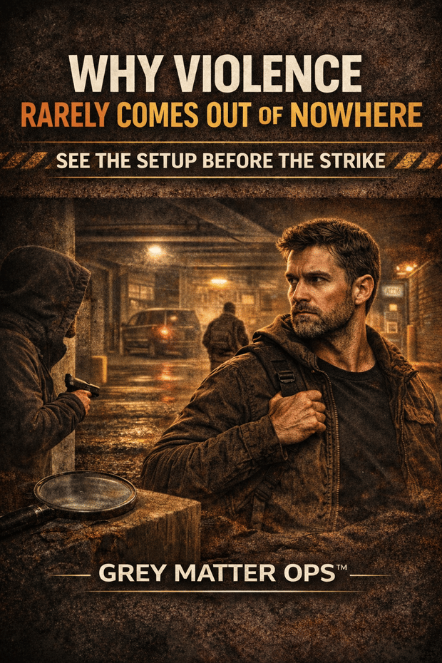 Why Violence Rarely Comes Out of Nowhere