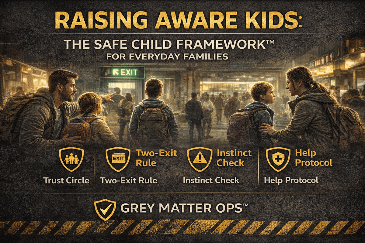 Raising Aware Kids: The Safe Child Framework™ for Everyday Families