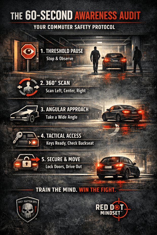 The 60-Second Awareness Audit: Your Commuter Safety Protocol