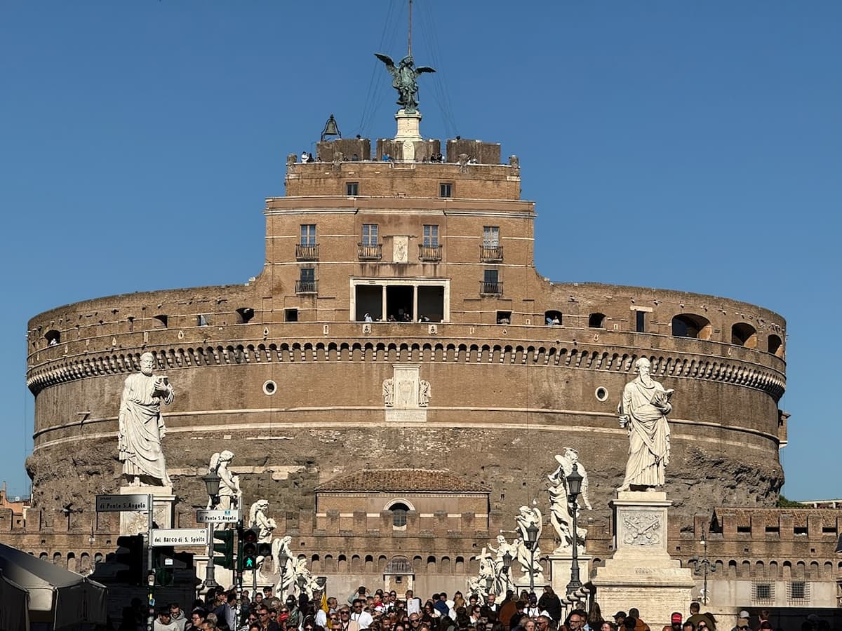 Hadrian's Mausoleum and the Castel Sant' Angelo, Part I 