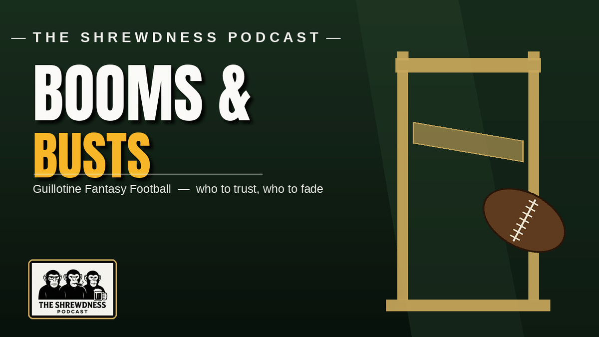 Shrewdness Guillotine Fantasy Football: Booms and Busts — 2026 Sleepers and Landmines Before Draft Day