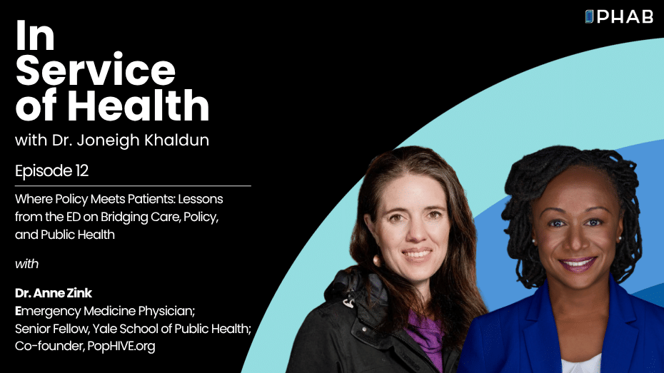 Episode 12 | Where Policy Meets Patients: Lessons from the ED on Bridging Care, Policy, and Public Health with Dr. Anne Zink
