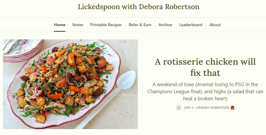 Debora Robertson Recommends Garlic & Pearls