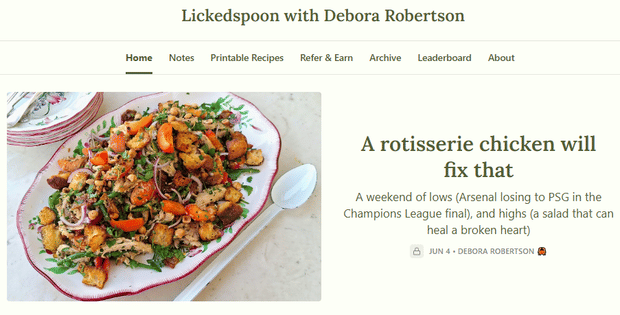 Debora Robertson Recommends Garlic & Pearls