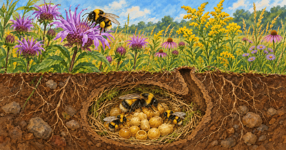 Why Bumble Bees Need Us to Count Them — and Find Their Nests