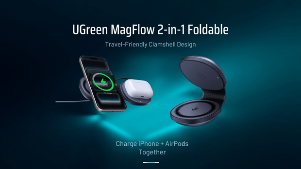 This Foldable MagSafe Charger Is a Travel Game Changer: MagFlow 2-in-1 Review
