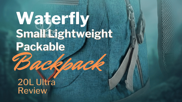 WATERFLY Small Lightweight Packable Backpack Review: A Tiny 20L Day Pack That Surprised Me