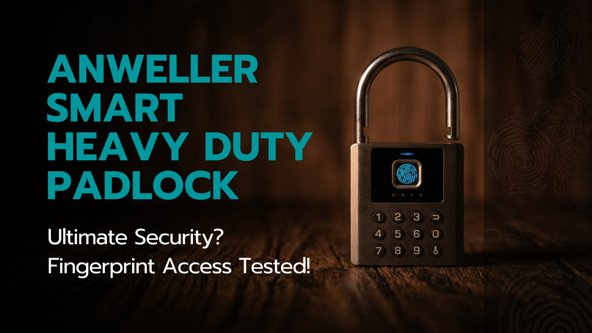 Anweller Smart Lock Review: Four Ways to Unlock a Gate