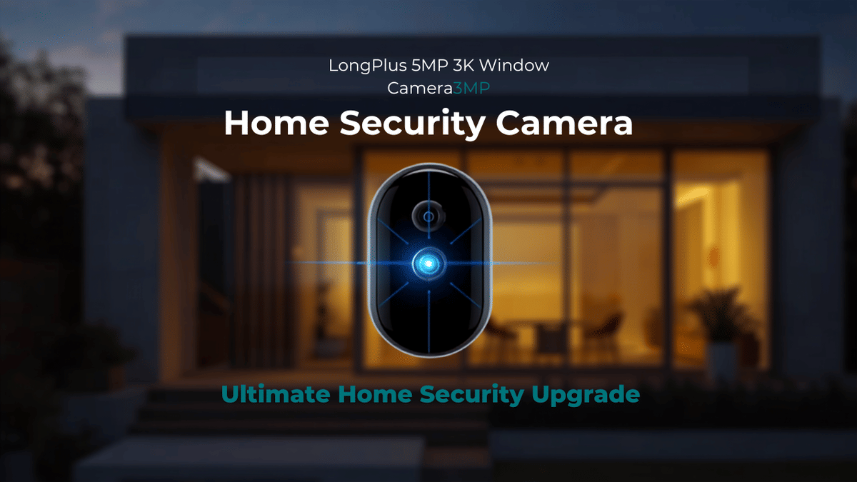 I Tested the LongPlus 5MP 3K Window Camera: Home Security Without Drilling