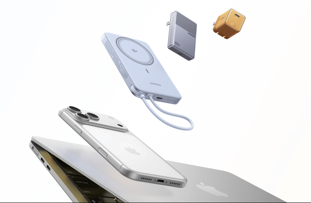 UGREEN’s Nexode and MagFlow Air Editions Bring Pocket-Size Power to Apple Users