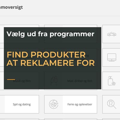Find produkter at reklamere for