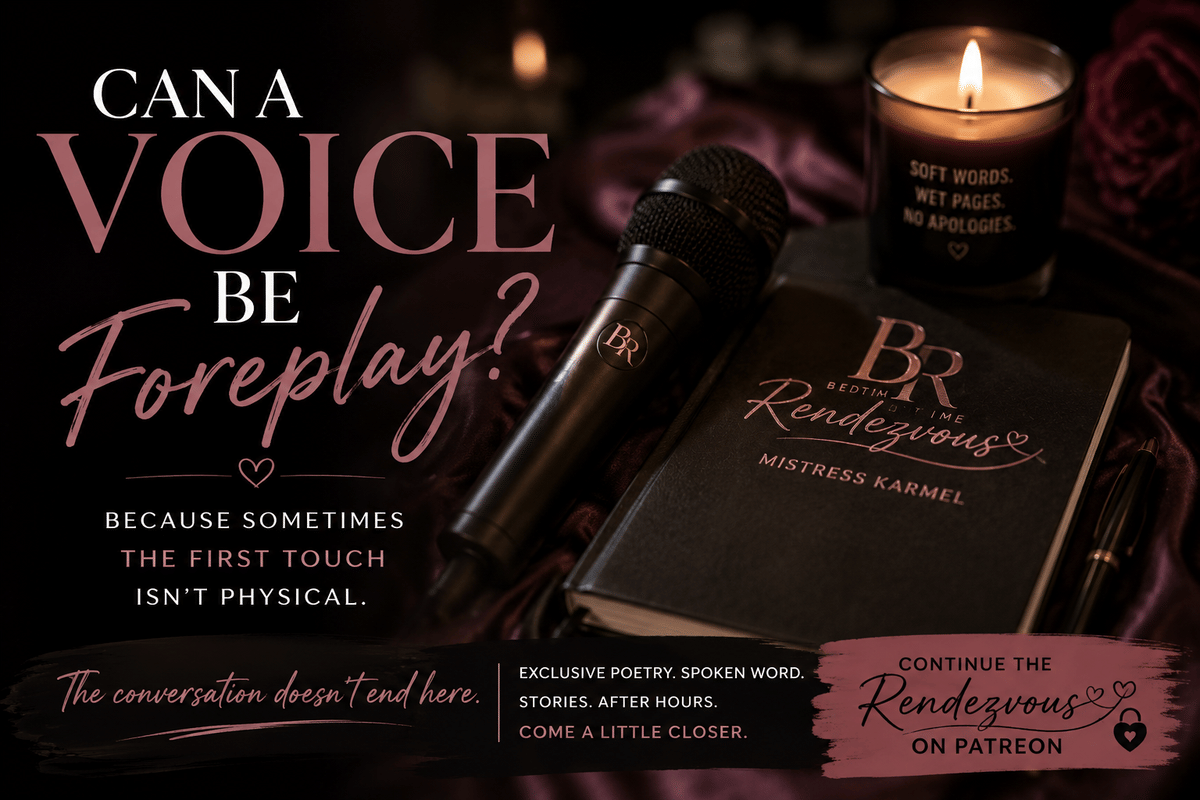 So...Can a Voice Be Foreplay?
