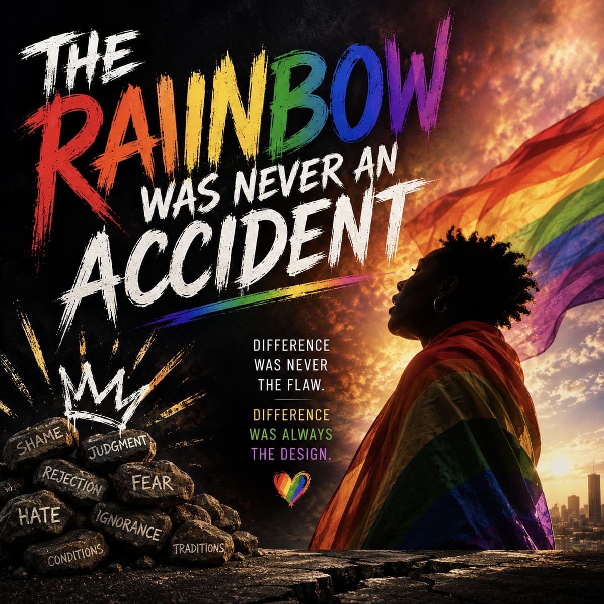 The Rainbow Was Never an Accident