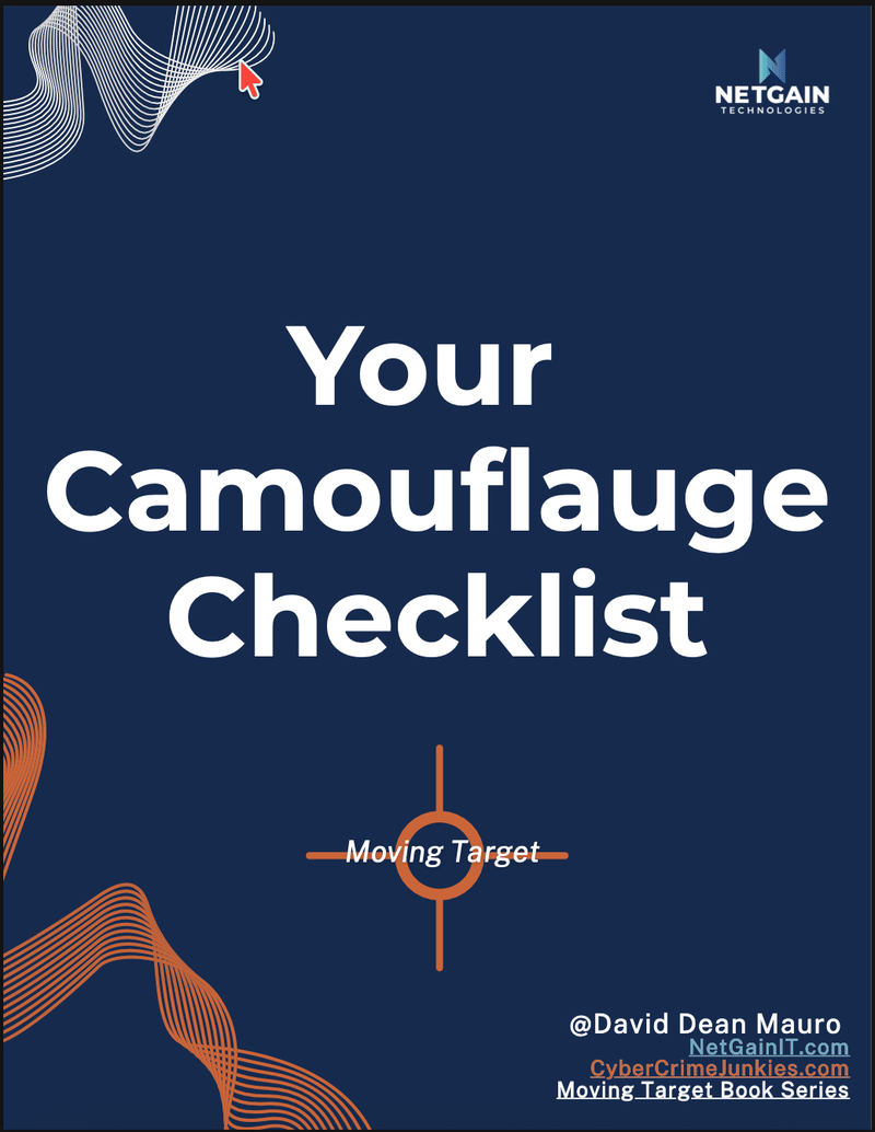 Camouflage Checklist | Reduce Your Personal Exposure to Online Crime