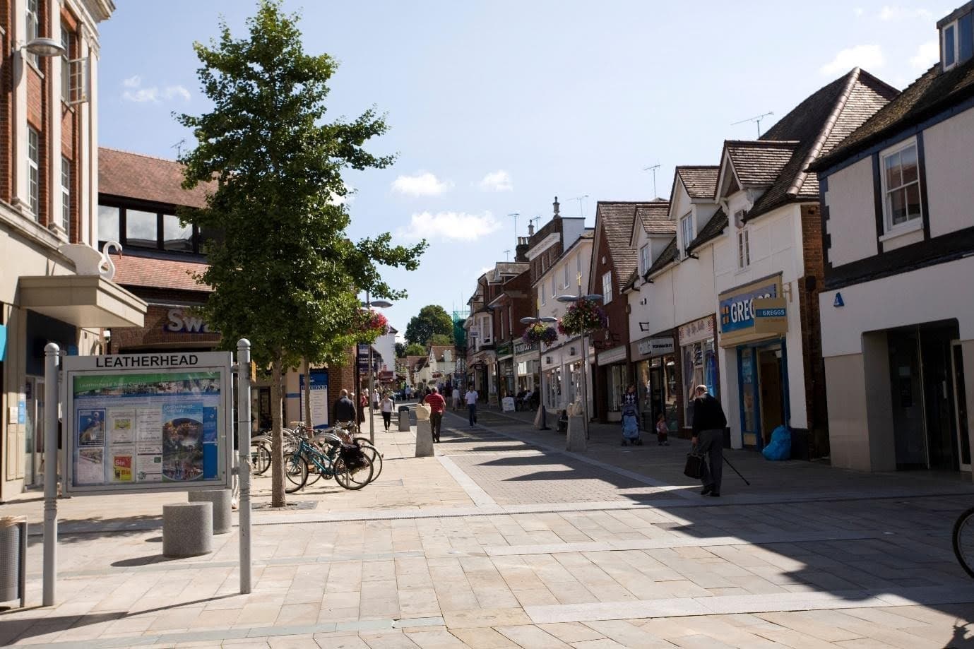 town centre ofleatheredhead