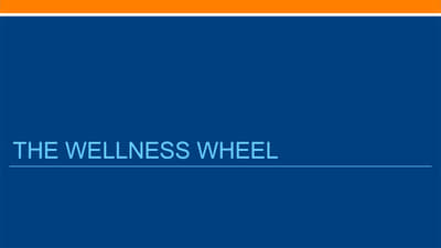2-1 The Wellness Wheel