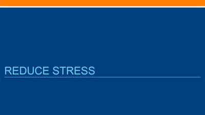 6-2 Reduce Stress