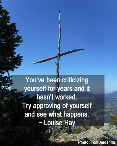 Try Approving of yourself