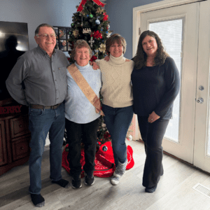 Foster Family at Christmas