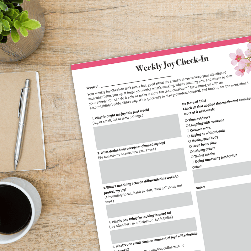 Weekly Joy Check-in