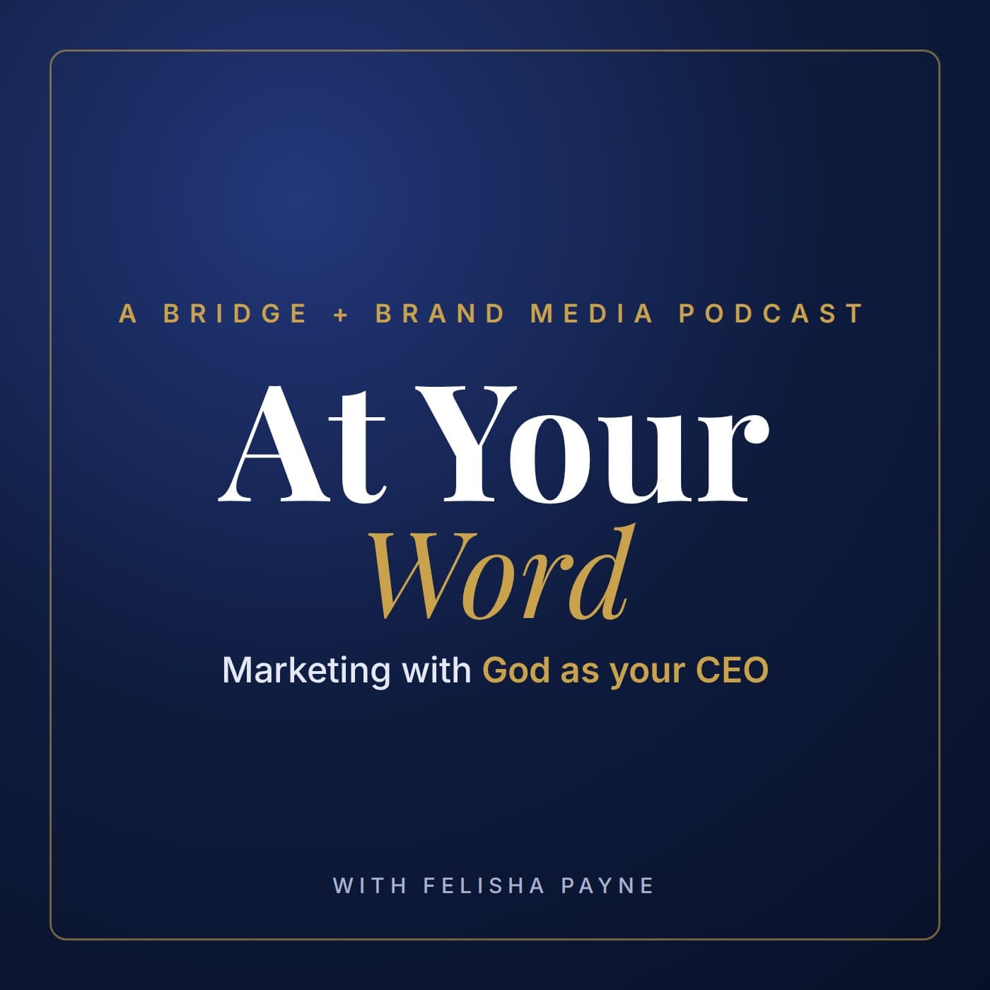 At Your Word podcast cover