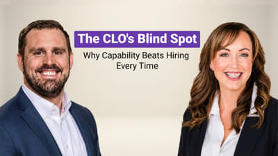 The Talent Equation Podcast | The CLO's Blind Spot: Why Capability Beats Hiring Every Time