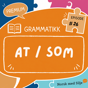 #26 "At" or "som"? The one where pizza explains it all ...