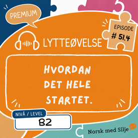 #51.4 -PREMIUM- Hvordan det hele startet. (B1-B2)