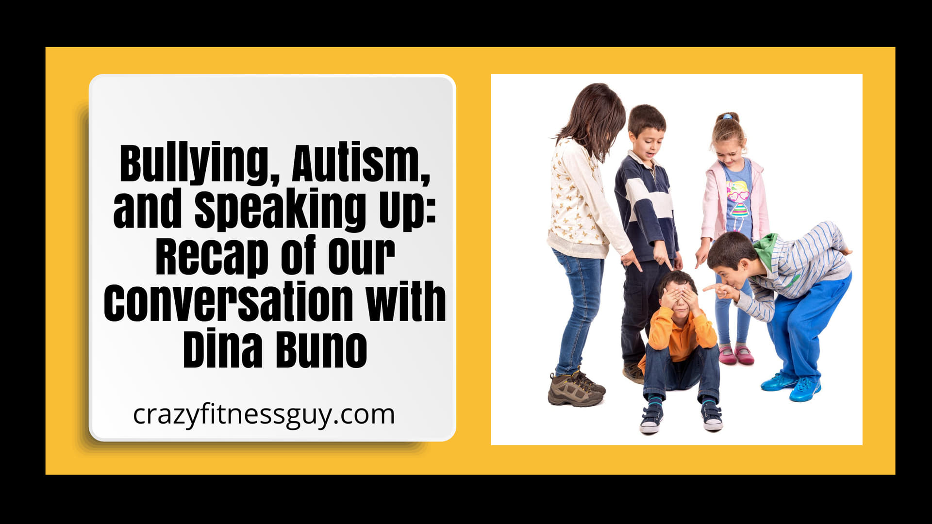 Speaking Up Against Bullying: Autism, Safety, and Support
