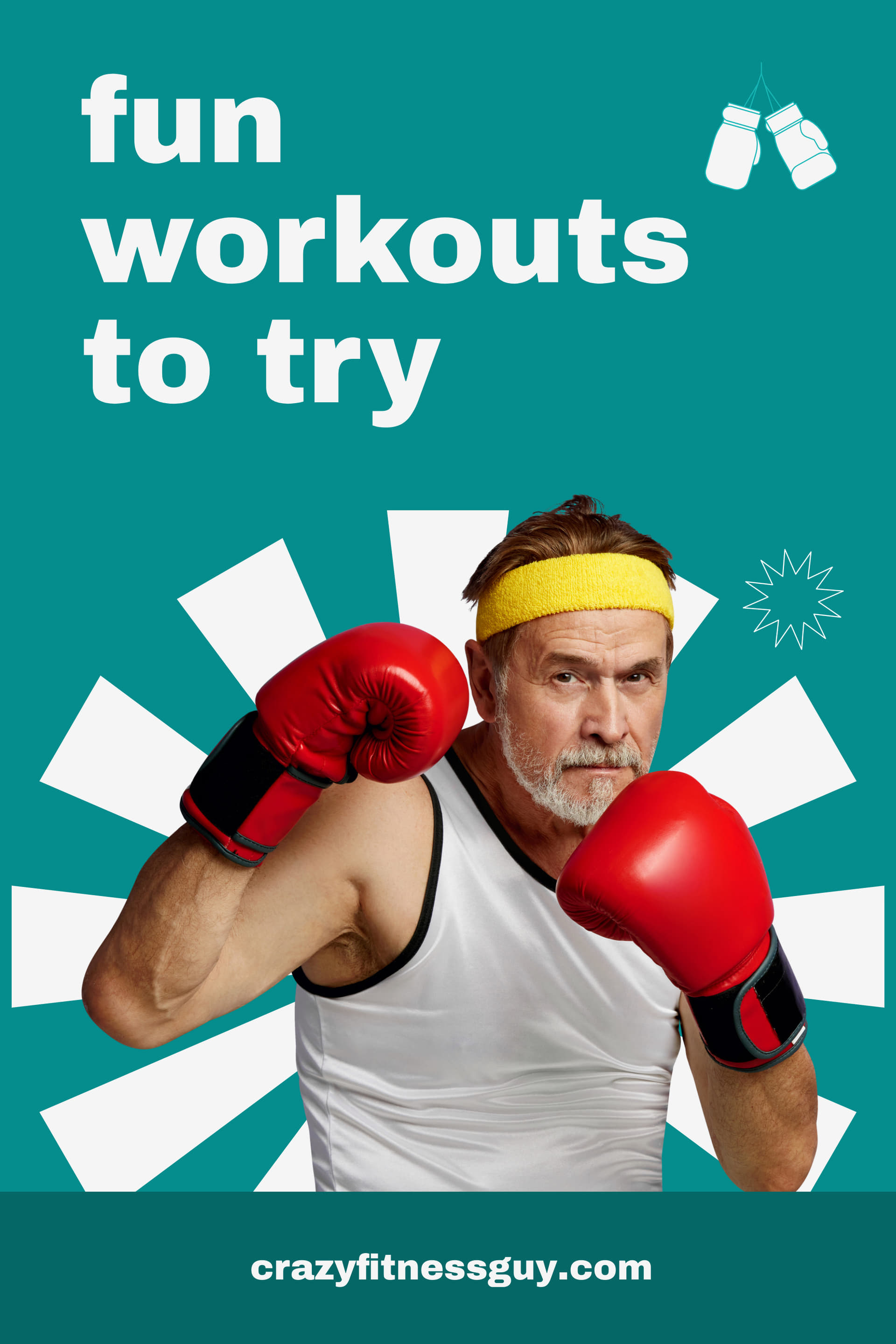 A visual guide to fun workouts to try when you are bored with your current fitness routine.