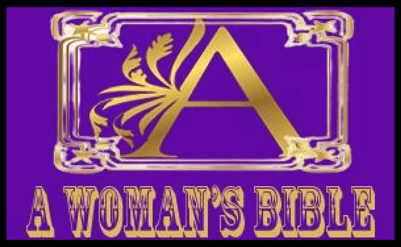 a woman's bible logo