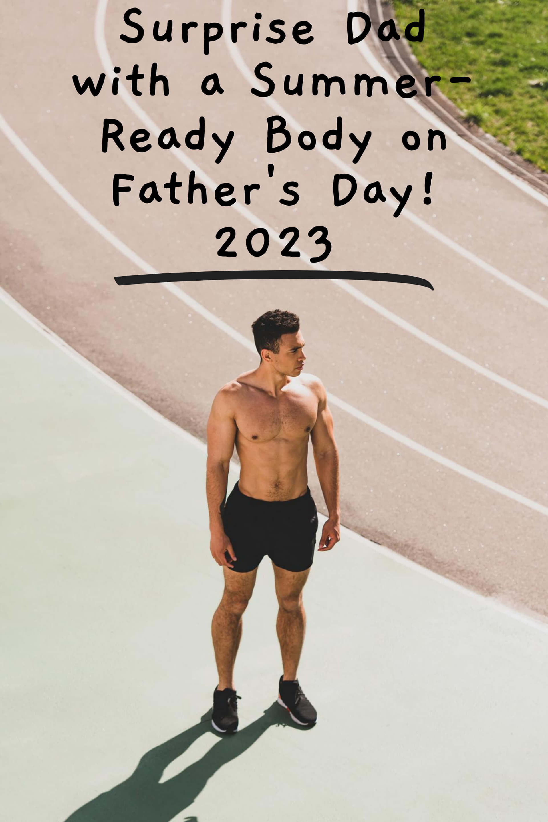 Graphic about preparing for summer with realistic wellness habits