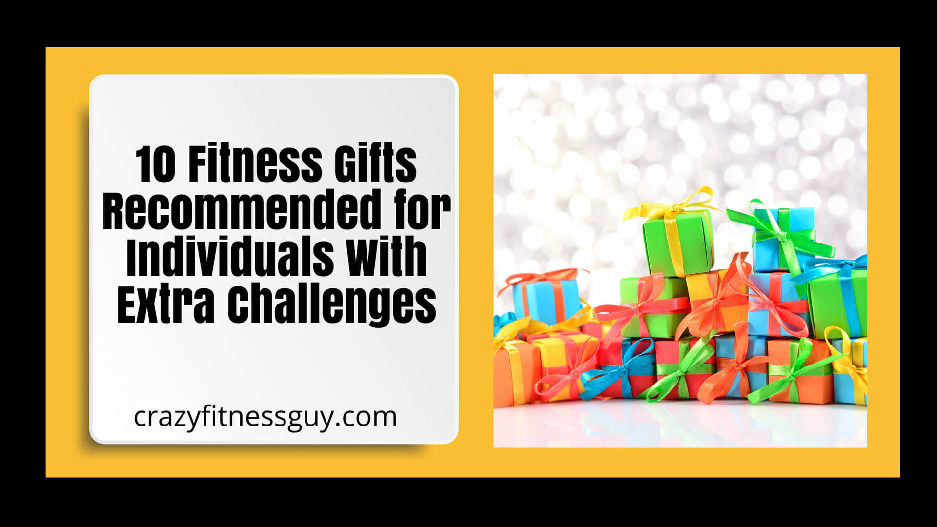 10 Inclusive Fitness Gifts for People With Extra Challenges