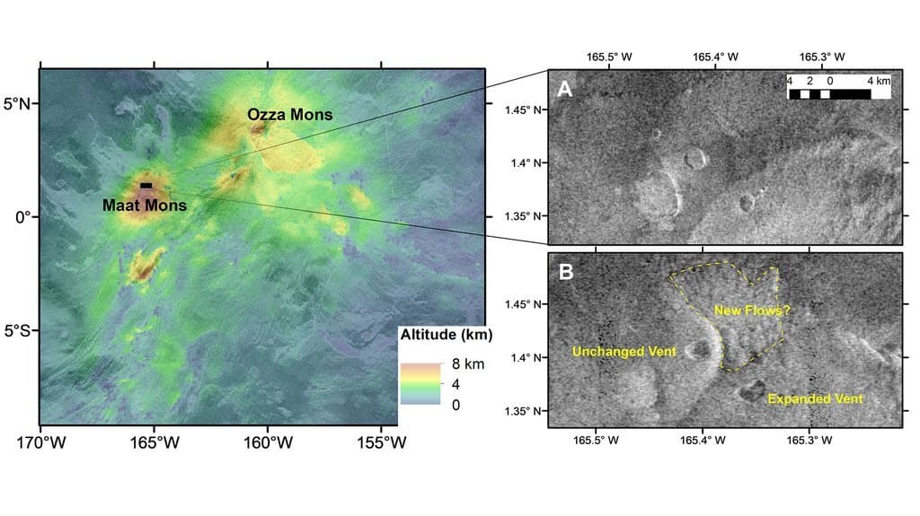 Surprising Modern Volcanic Activity Discovered on Venus