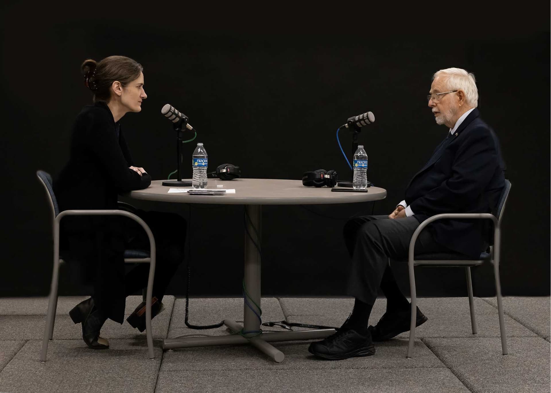 Shelly & Art Recording My Nuclear lIfe