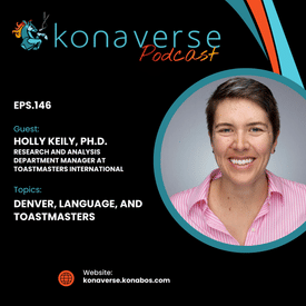 Holly Keily, Ph.D. on Denver, Language, and Toastmasters