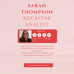 #127 Sarah Thompson - Rockstar Analyst at Skipton Building Society