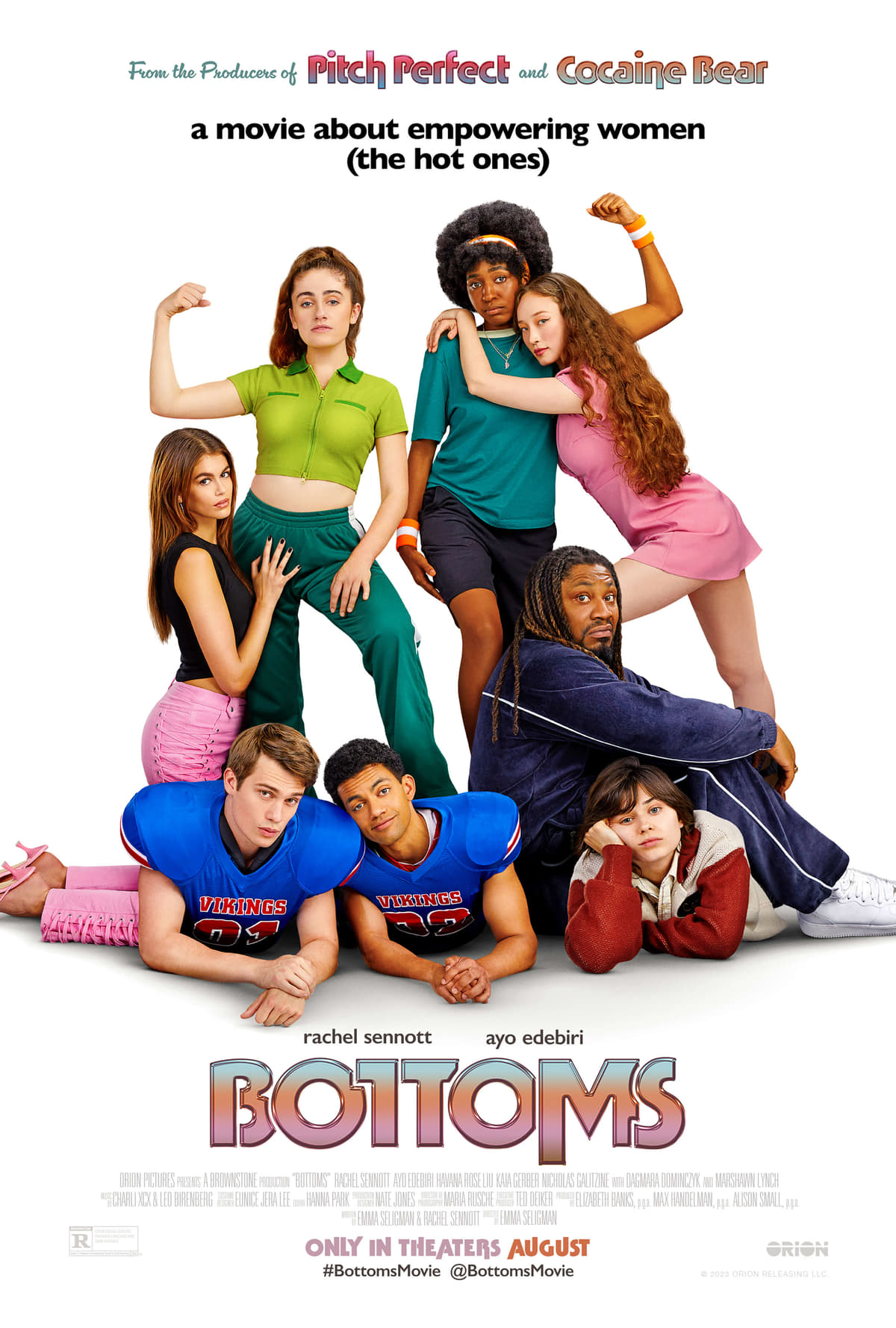 Official Trailer: BOTTOMS directed by Emma Seligman – starring Rachel Sennott and Ayo Edebiri