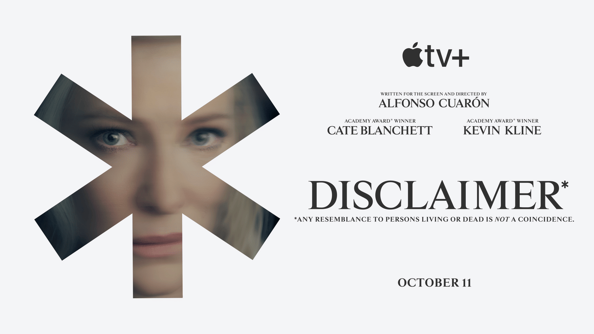 Apple TV+ Unveils Teaser for Psychological Thriller "Disclaimer"