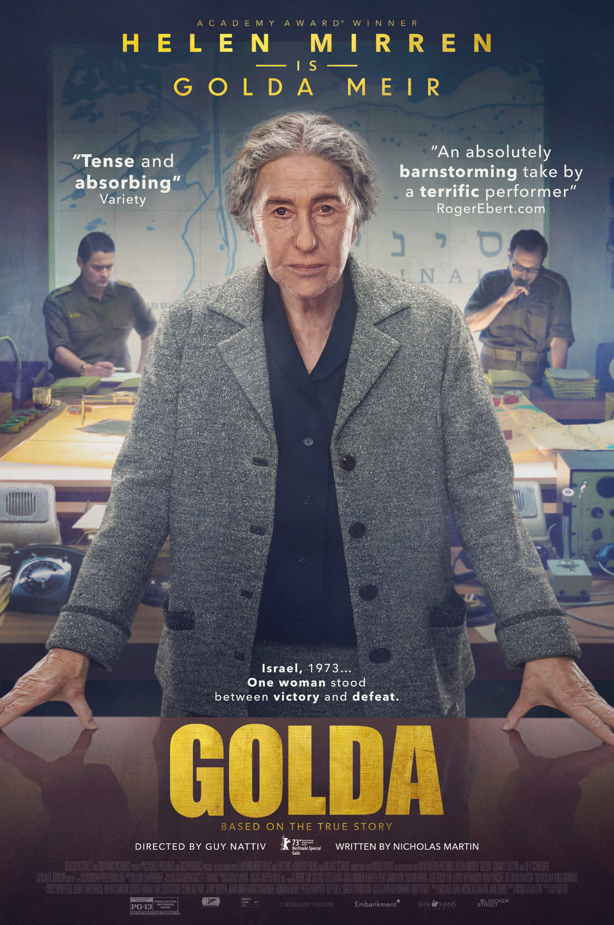 GOLDA Starring Helen Mirren, Directed by Guy Nattiv | Official Trailer Out Now