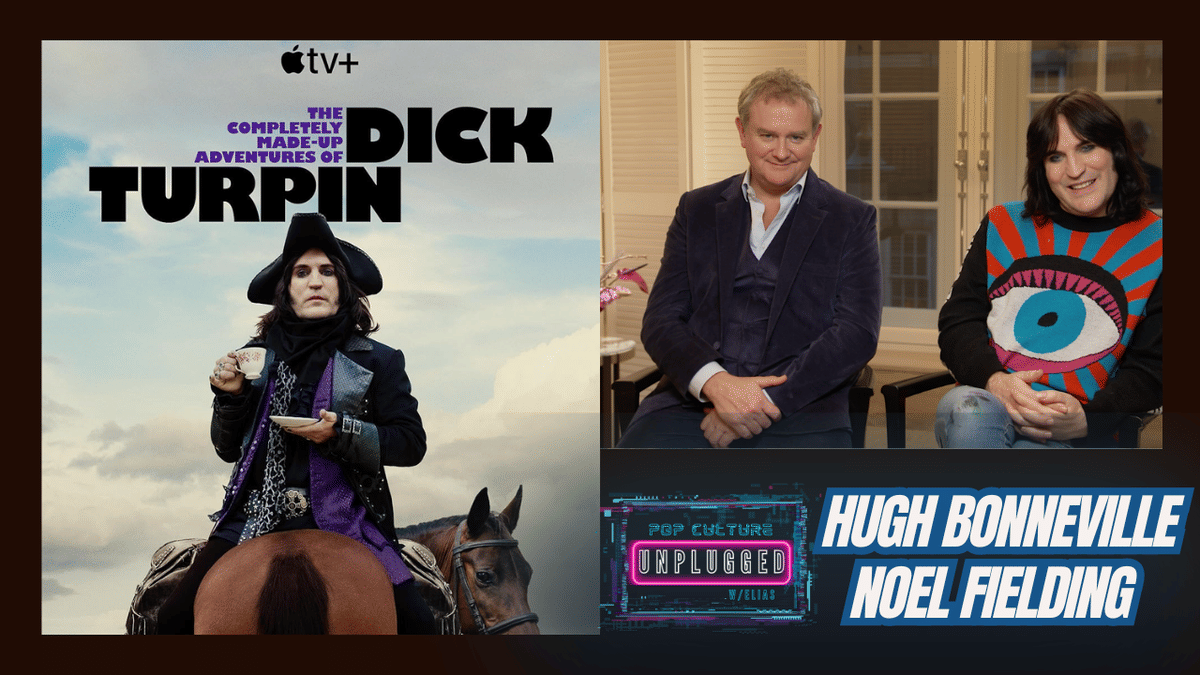 Noel Fielding and Hugh Bonneville Cast of "The Completely Made-Up Adventures of Dick Turpin'