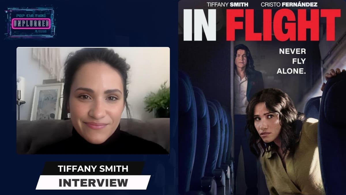 Tiffany Smith Talks 'IN FLIGHT', Her Role as Claire, and the Thrills of Filming in Confined Spaces