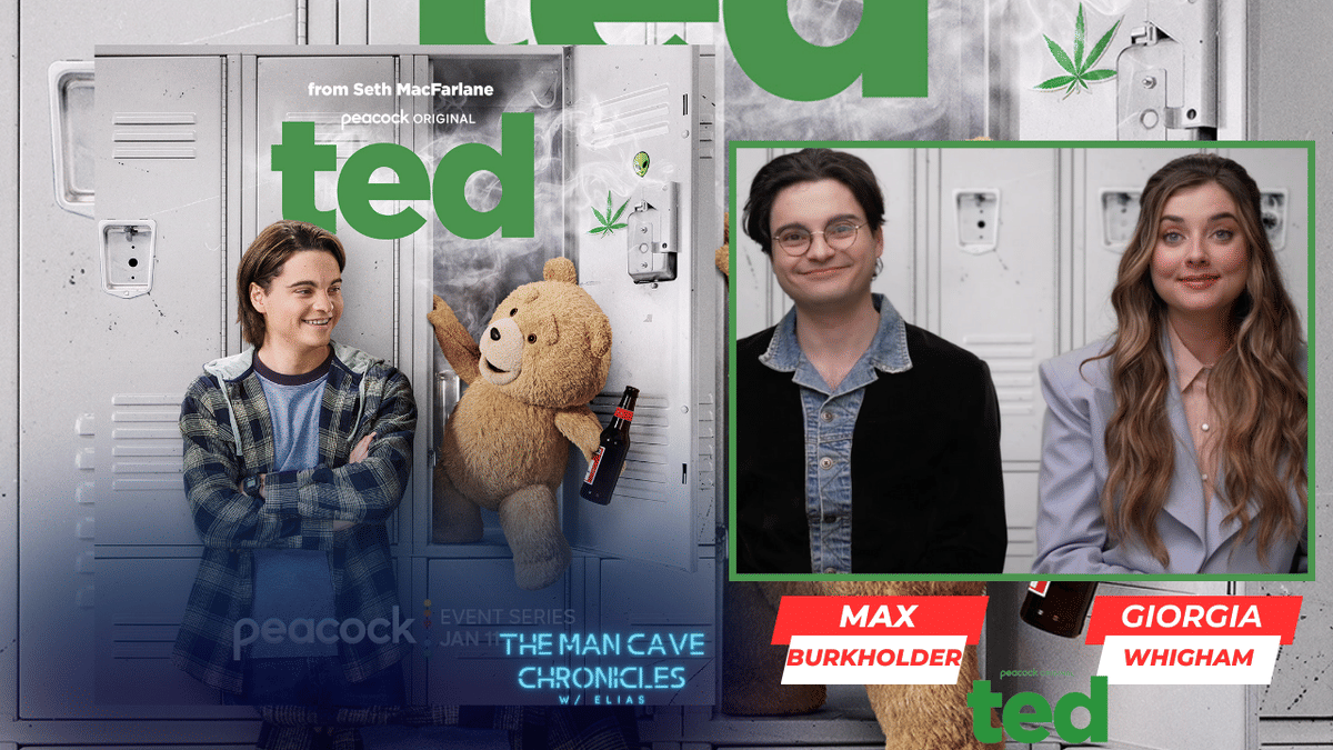 Nostalgia Unleashed: Max Burkholder and Giorgia Whigham dive into the 'Ted'Prequel