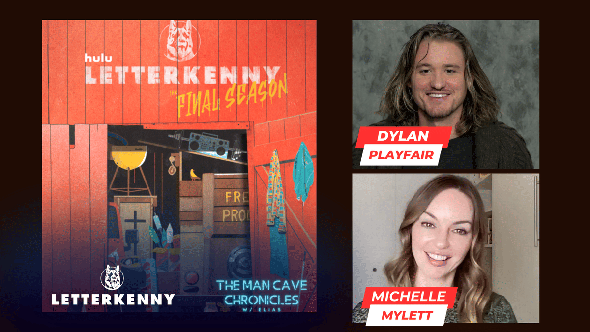 Reflecting on Letterkenny's Legacy: A Heartfelt Chat with Michelle Mylett and Dylan Playfair