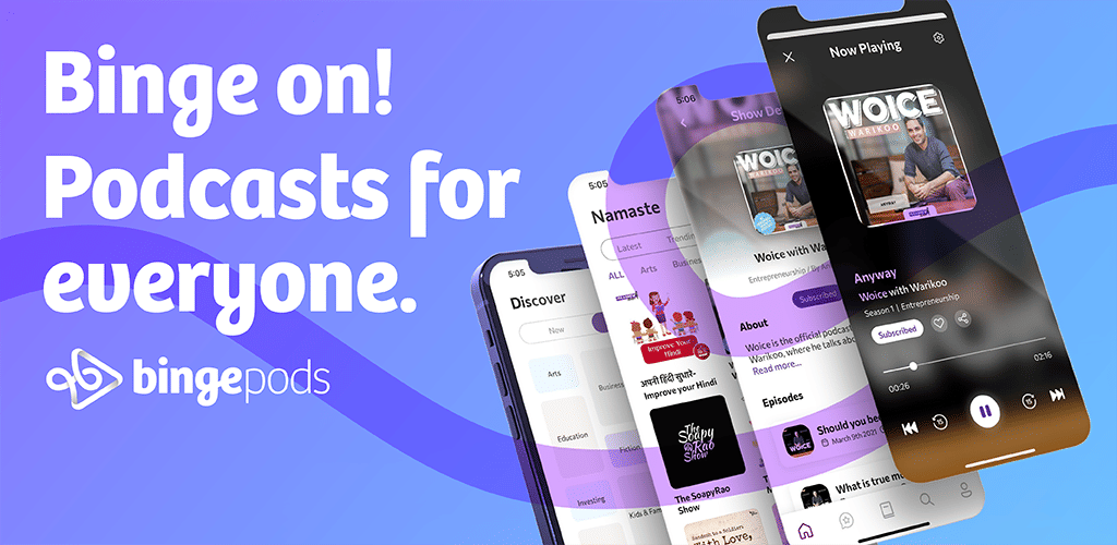 Bingepods app download
