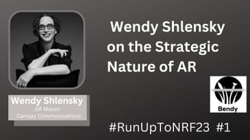 #RunupToNRF23: Wendy Shlensky on the Strategic Nature of Analyst Relations