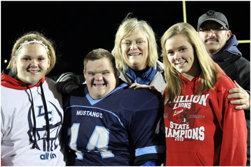 Van Vooren family in 2013