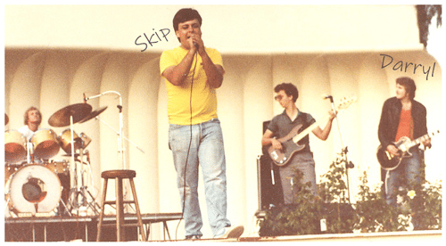 Darryl and Skip playing together in the 1980s