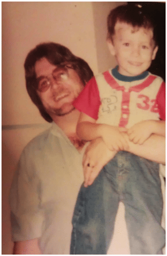 Darryl and Lawrence during childhood